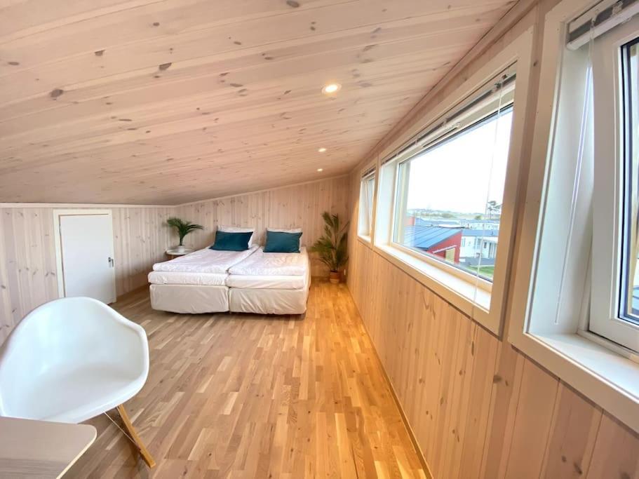 Fresh Hytte Ved Borestranden Med To Soverom Og Hems Klepp Bagian luar foto