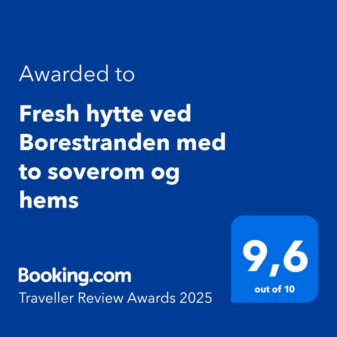 Fresh Hytte Ved Borestranden Med To Soverom Og Hems Klepp Bagian luar foto